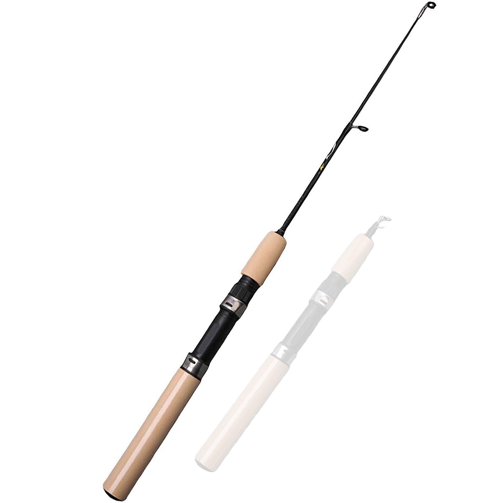 Amazon | Mirhua 穴釣り ロッド 75cm 釣竿 コンパクトロッド 振り出し